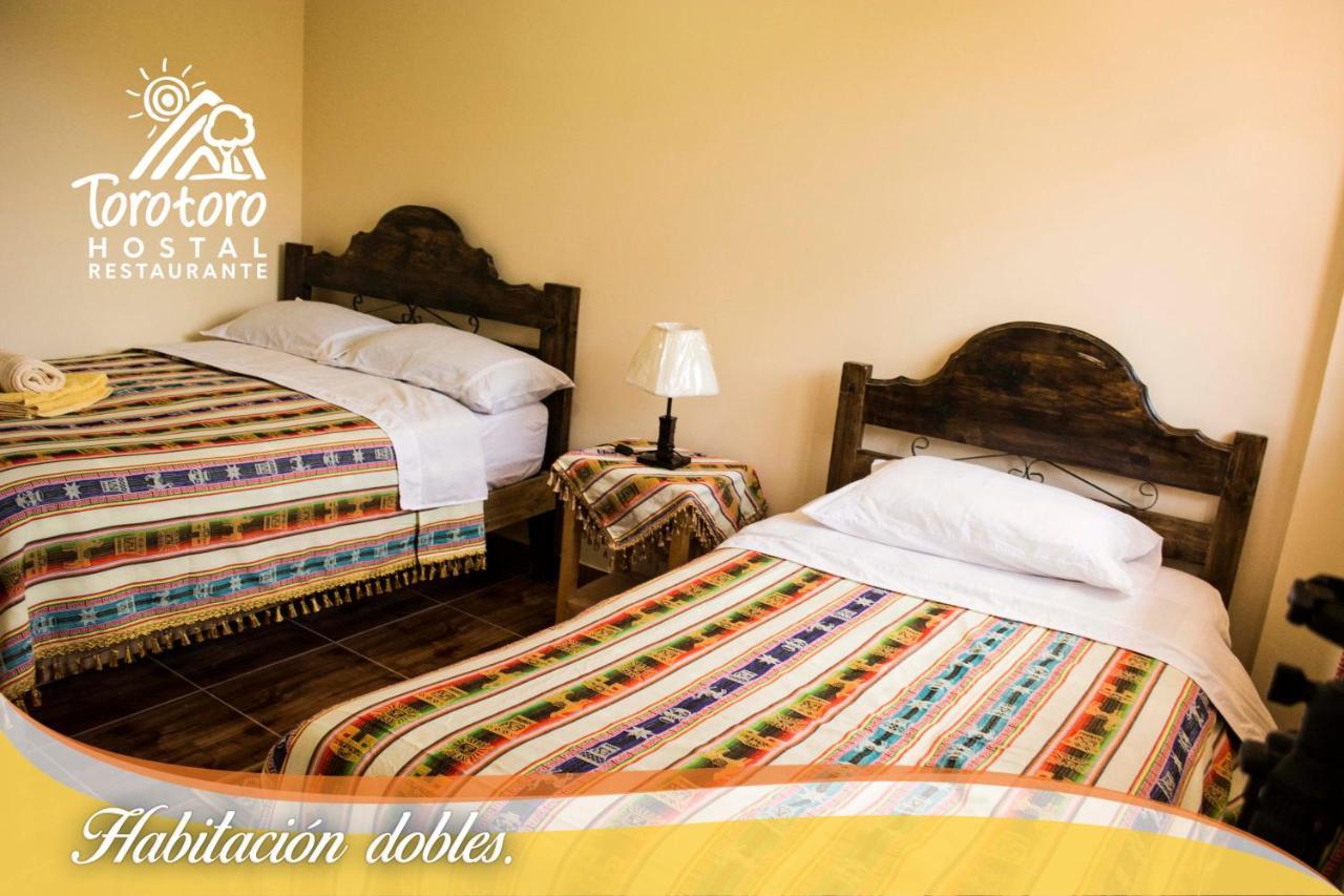 Hostal Тороторо Экстерьер фото
